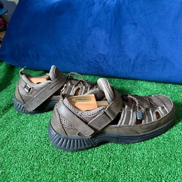 Orthofeet Clearwater 573 Sandals Mens 11 2E Wide Fisherman 2 Strap Comfort Shoes - Picture 6 of 13